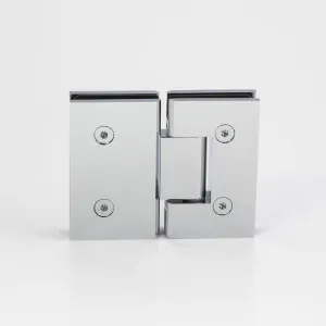 Boston Glass to Glass 180 Degree Hinge Polished Chrome by Estelle, a Bathroom Fixtures for sale on Style Sourcebook