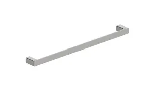 Boston Towel Rail Single 600mm Satin Nickel by null, a Towel Rails for sale on Style Sourcebook