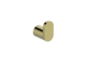 Statesman Bathroom Robe Hook Brushed Brass by null, a Shelves & Hooks for sale on Style Sourcebook