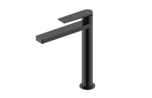 Statesman Basin Mixer Tall Matte Black by null, a Bathroom Taps & Mixers for sale on Style Sourcebook