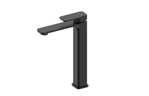 Boston Basin Mixer Tall Matte Black by null, a Bathroom Taps & Mixers for sale on Style Sourcebook