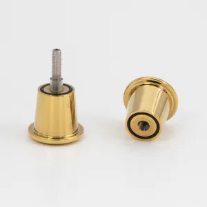 Round Door Knob Polished Brass by null, a Door Hardware for sale on Style Sourcebook