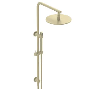 Pinnacles Shower Rail Set Soft Gold Brushed by Estelle, a Showers for sale on Style Sourcebook
