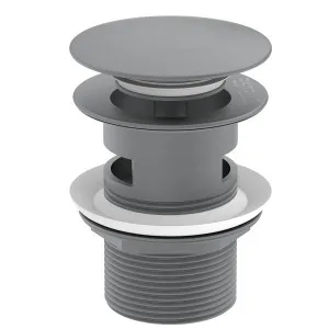 Pinnacles Basin Waste with Overflow Brushed Gun Metal by Estelle, a Traps & Wastes for sale on Style Sourcebook