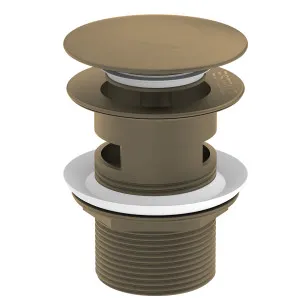 Pinnacles Basin Waste with Overflow Antique Brass by Estelle, a Traps & Wastes for sale on Style Sourcebook