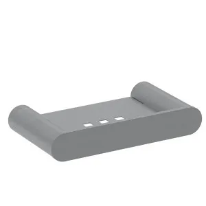 Pinnacles Soap Holder Brushed Gun Metal by null, a Soap Dishes & Dispensers for sale on Style Sourcebook