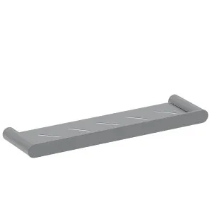 Pinnacles Shower Shelf 500mm Brushed Gun Metal by null, a Shelves & Hooks for sale on Style Sourcebook