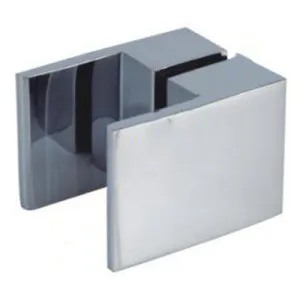 Square Shower Door Handle Satin Gun Metal by null, a Door Knobs & Handles for sale on Style Sourcebook