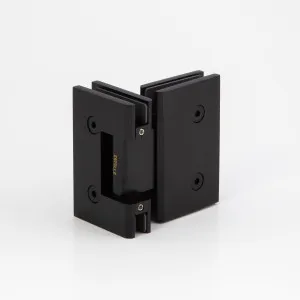 Boston 6-8mm Glass to Glass 180 Degree Shower Hinge - Matte Black by Estelle, a Bathroom Fixtures for sale on Style Sourcebook
