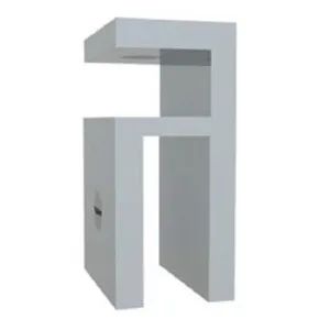 Boston Glass to Glass 90 Degree Clamp Satin Gun Metal by null, a Bathroom Fixtures for sale on Style Sourcebook