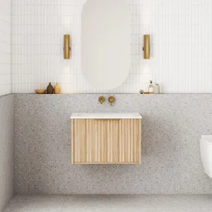 Capture Ensuite Wall Hung Vanity - Natural Oak by null, a Vanity Mirrors for sale on Style Sourcebook
