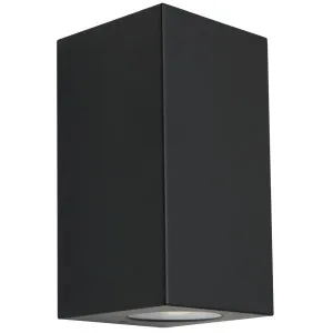 Cougar Saco Rectangular Weatherproof Exterior Up/Down Wall Light Black by Cougar, a Wall Lighting for sale on Style Sourcebook