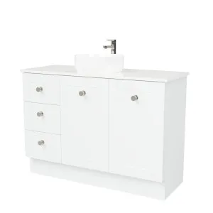 Victoria Vanity 1200mm Centre WG Basin SilkSurface AC Top Floor standing by Timberline, a Vanities for sale on Style Sourcebook