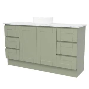 Victoria Vanity 1500mm Centre WG Basin SilkSurface AC Top Floor standing by Timberline, a Vanities for sale on Style Sourcebook