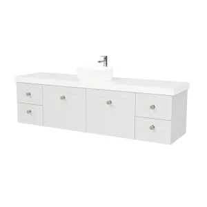 Victoria Vanity 1800mm Centre WG Basin Freedom AC Top Wall hung by Timberline, a Vanities for sale on Style Sourcebook