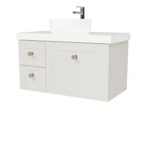 Victoria Vanity 900mm Centre WG Basin Freedom AC Top Wall hung by Timberline, a Vanities for sale on Style Sourcebook