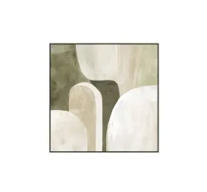 Neutral Harmony Wall Art Canvas 80cm x 80cm by Luxe Mirrors, a Artwork & Wall Decor for sale on Style Sourcebook