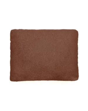 Martina terracotta bouclé cushion 47 x 36 cm by null, a Sofas for sale on Style Sourcebook