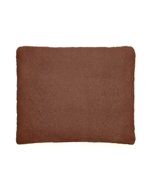 Martina terracotta bouclé cushion 60 x 52 cm by null, a Sofas for sale on Style Sourcebook