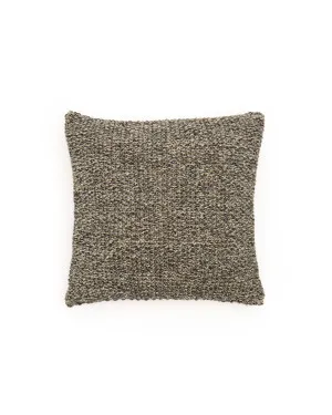 Tivra black cotton and jute cushion cover 45 x 45cm by null, a Cushions, Decorative Pillows for sale on Style Sourcebook