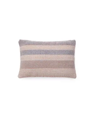 Cushion cover Lunet 100% PET with beige and blue stripes 40 x 60 cm by null, a Cushions, Decorative Pillows for sale on Style Sourcebook