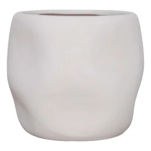 Fira Planter Large 40x35.5cm in White by OZ Design, a Plant Holders for sale on Style Sourcebook