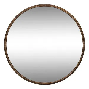 Elena Mirror 100cm in Antique Gold by OZ Design, a Mirrors for sale on Style Sourcebook
