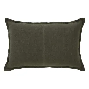 Como Poly Fill Cushion 60x40cm in Khaki by OZ Design, a Cushions, Decorative Pillows for sale on Style Sourcebook