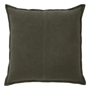 Como Poly Fill Cushion 60x60cm in Khaki by OZ Design, a Cushions, Decorative Pillows for sale on Style Sourcebook