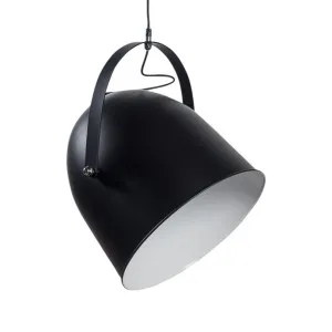 Mobilia Tub Pendant Black by Horgans, a Pendant Lighting for sale on Style Sourcebook