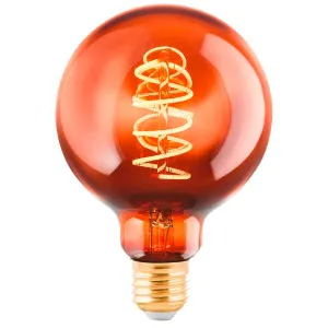 Eglo 4W E27 Dimmable LED Copper Sphere Globe Medium by Eglo, a Spotlights for sale on Style Sourcebook