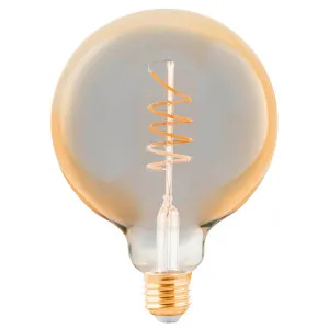 Eglo 4W E27 Dimmable LED Amber Sphere Globe Large by Eglo, a Spotlights for sale on Style Sourcebook