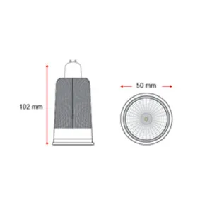 Martec Boss 9W GU10 LED Globe Warm White by Martec, a Spotlights for sale on Style Sourcebook