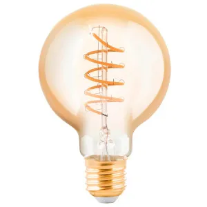 Eglo 4W E27 Dimmable LED Amber Sphere Globe Small by Eglo, a Spotlights for sale on Style Sourcebook