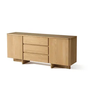 Kiama 1.8m 2 Door 3 Drawer Buffet Natural Ash by Seek & Ramble, a Sideboards, Buffets & Trolleys for sale on Style Sourcebook