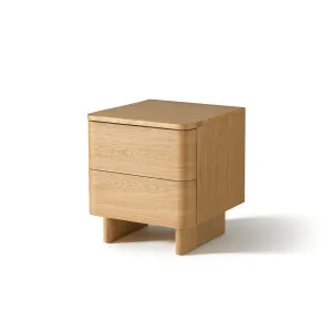 Kiama 2 Drawer Bedside Natural Ash by null, a Bedside Tables for sale on Style Sourcebook