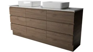 Ashton Vanity 1800mm Double WG Basins SilkSurface AC Top Floor standing by Timberline, a Vanities for sale on Style Sourcebook