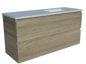 Billie Vanity 1050mm Right WG Basin SilkSurface UC Top Wall hung by Timberline, a Vanities for sale on Style Sourcebook