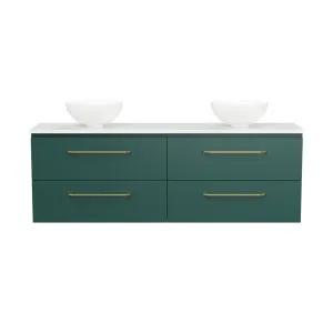 Billie Vanity 1500mm Double WG Basins SilkSurface AC Top Wall hung by Timberline, a Vanities for sale on Style Sourcebook