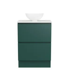 Billie Vanity 600mm Centre WG Basin SilkSurface AC Top Floor standing by Timberline, a Vanities for sale on Style Sourcebook