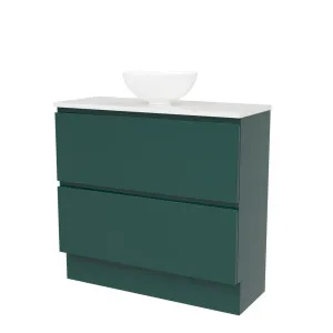 Billie Vanity 900mm Centre WG Basin SilkSurface AC Top Floor standing by Timberline, a Vanities for sale on Style Sourcebook