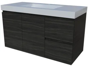 Carlo Vanity 1050mm Centre Bowl 70mm Grand Top Wall Hung by Timberline, a Vanities for sale on Style Sourcebook