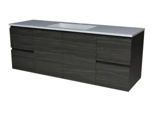 Carlo Vanity 1500mm Centre Bowl Regal Top Wall Hung by Timberline, a Vanities for sale on Style Sourcebook