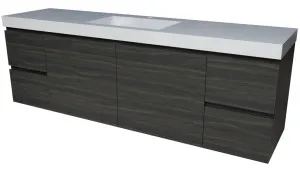 Carlo Vanity 1800mm Centre Bowl 70mm Grand Top Wall Hung by Timberline, a Vanities for sale on Style Sourcebook