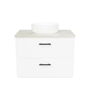 Colby Vanity 750mm Centre WG Basin SilkSurface AC Top Wall hung by Timberline, a Vanities for sale on Style Sourcebook