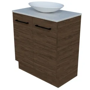 Dakota Vanity 750mm Centre WG Basin SilkSurface AC Top Floor standing by Timberline, a Vanities for sale on Style Sourcebook