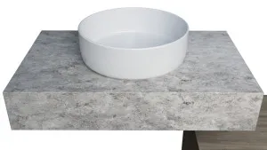 Milan Cabinet   Floating Top 750mm Centre WG Basin SilkSurface 140mm Bailey AC Top Wall hung by Timberline, a Vanities for sale on Style Sourcebook