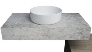 Milan Cabinet   Floating Top 900mm Centre WG Basin SilkSurface 140mm Bailey AC Top Wall hung by Timberline, a Vanities for sale on Style Sourcebook