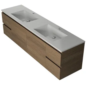 Nevada Vanity 1800mm Double Bowl Regal Top Wall hung by Timberline, a Vanities for sale on Style Sourcebook
