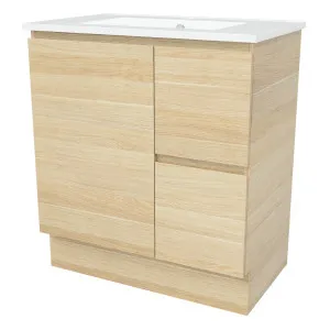 Nevada Vanity 750mm Centre Bowl Alpha Top Floor standing by Timberline, a Vanities for sale on Style Sourcebook